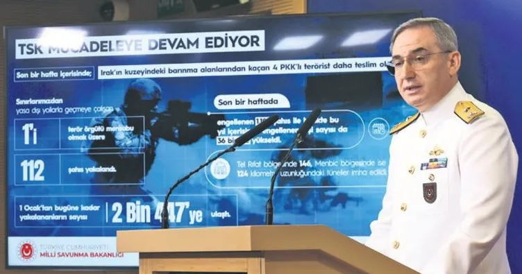 PKK’da çözülme sürüyor: 4 terörist teslim oldu