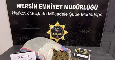 Şeftali serasında çuvallarca uyuşturucu madde ele geçirildi #mersin