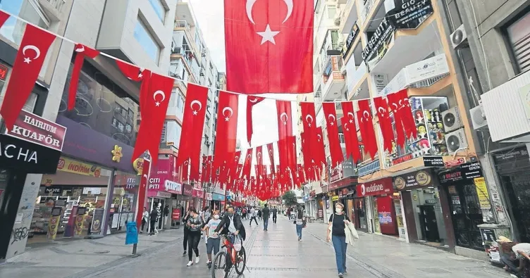 Ege’de yer gök kırmızı beyaz