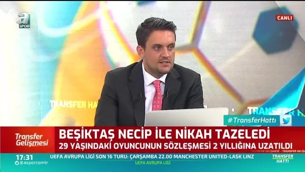 Beşiktaş Necip Uysal ile sözleşme uzattı