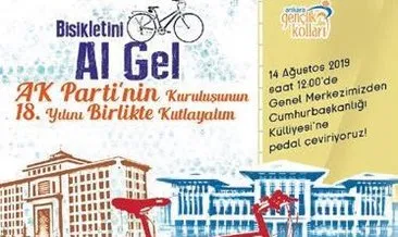 Gençler 18’inci yılı bisikletle kutlayacak