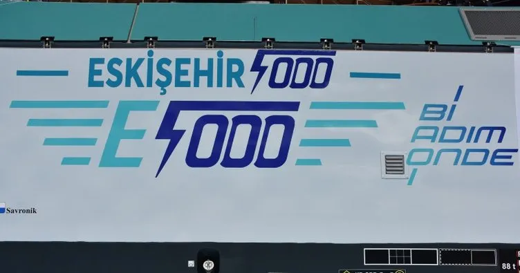 Yerli elektrikli ana hat lokomotifine ’Eskişehir-5000’ ismi verildi