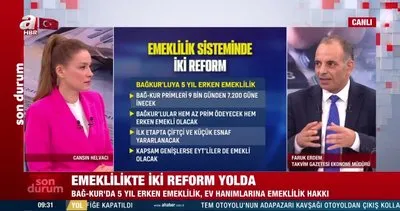 Emeklilikte 2 reform yolda: Bağkur-da 5 yıl erken emeklilik ve ev hanımlarına emeklilik hakkı! | Video