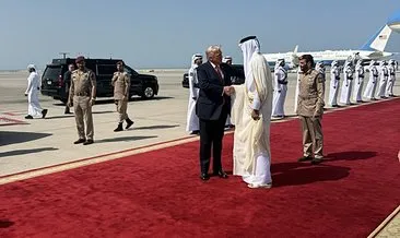 SON DAKİKA| Trump Katar’a indi