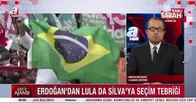 Başkan Erdoğan’dan Brezilya Devlet Başkanı Lula da Silva’ya tebrik | Video
