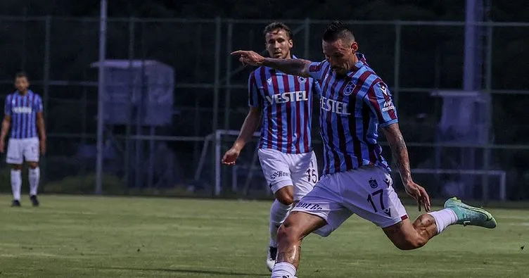 Trabzonspor hazırlık maçında Kasımpaşa’yı geriden gelerek mağlup etti