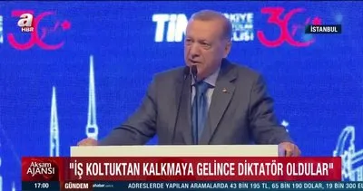 Başkan Erdoğan Kılıçdaroğlu’na seslendi: İş koltuktan kalkmaya gelince diktatör oldular | Video