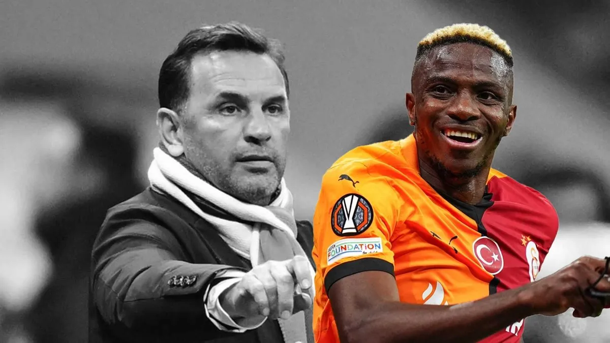 Galatasaray'da yıldız oyuncu derbide tribünde! Buruk'tan Osimhen'e flaş uyarı...