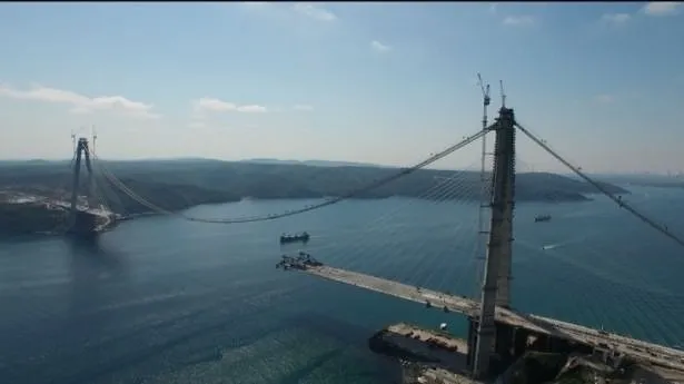 3. Boğaz Köprüsü’nde son 648 metre