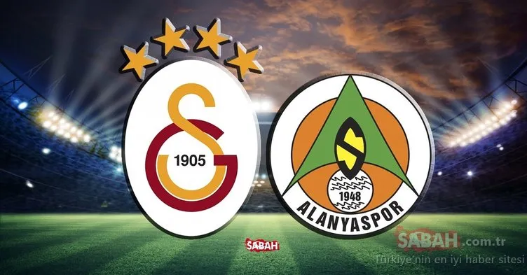 Galatasaray Alanyaspor maçı CANLI İZLE: Süper Lig Galatasaray - Alanyaspor maçı canlı yayın kanalı izle