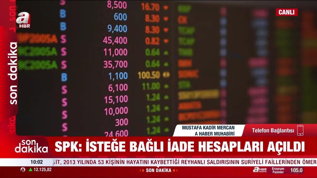 SON DAKİKA | SPK duyurdu: İsteğe bağlı iade hesapları açıldı! Ödemeler nasıl yapılacak? İşte detaylar! | Video
