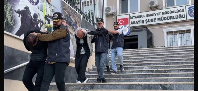 Yakalanan dolandırıcılar