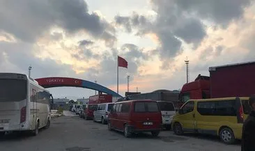 Dilucu Sınır Kapısı’nda 65 araç bekletiliyor