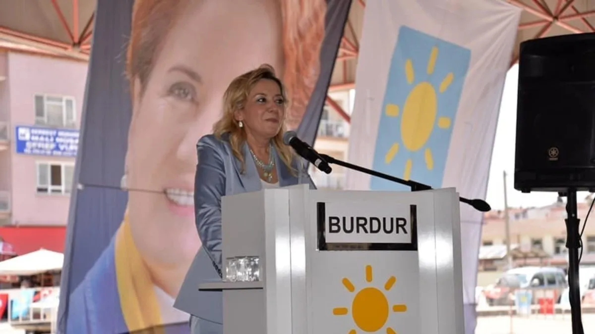 İYİ Parti Isparta Milletvekili Aylin Cesur, partisinden istifa etti