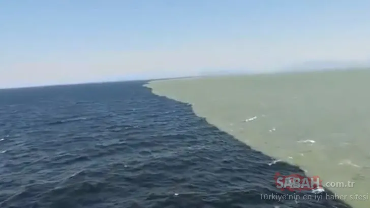 İki denizin karışmadığı yer! Gizem ortaya çıktı...