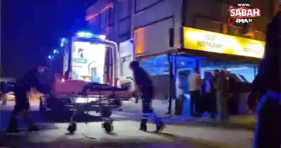 Restoranda silahlı kavga: 2 yaralı | Video