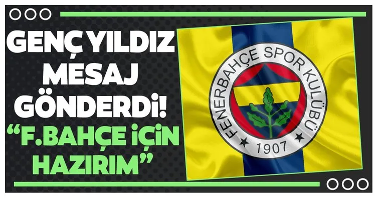 Berke Özer mesaj gönderdi! Fenerbahçe için hazırım