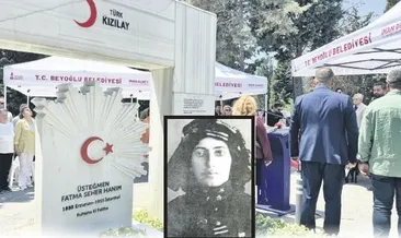 ’Kara Fatma’ kabri başında anıldı