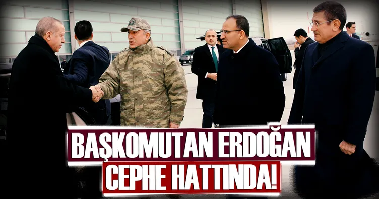 Son dakika: Başkomutan sınır hattında