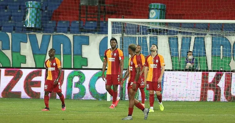Galatasaray Rize’de kayıp! Çaykur Rizespor 2-0 Galatasaray MAÇ SONUCU