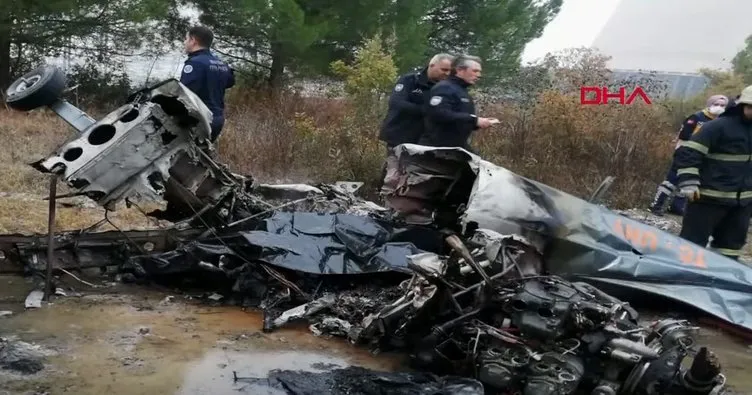 Son dakika: Bursa’da tek motorlu uçak düştü: 2 kişi hayatını kaybetti