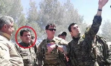 ABD’li General, Kırmızı Listede aranan YPG’li terörist ile poz verdi!