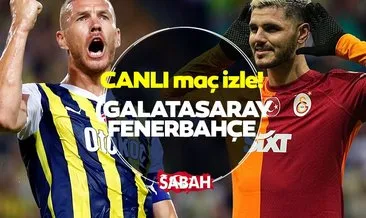 GALATASARAY FENERBAHÇE MAÇI CANLI İZLE TIKLA! Galatasaray Fenerbahçe maçı ekranı ile Süper Lig GS FB maçı canlı izle