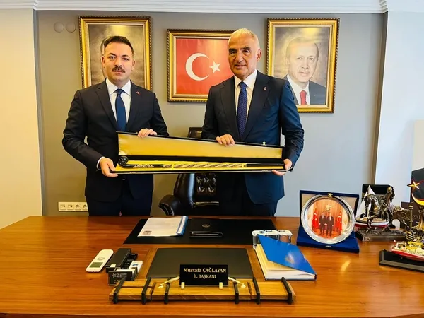 Bakan Ersoy Ziyaretinden Görüntü