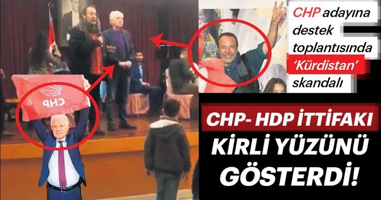 CHP-HDP ittifakı kirli yüzünü gösterdi