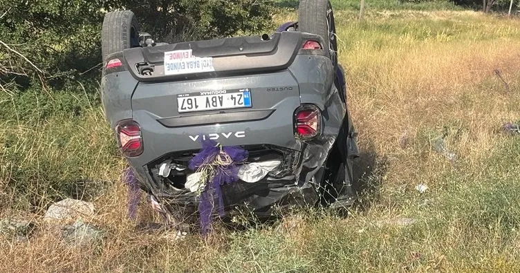 Erzincan’da kaza! 1 ölü 4 yaralı