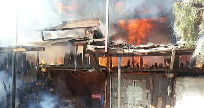 Denizli’de yangın paniğe neden oldu Egeli Sabah Haberleri