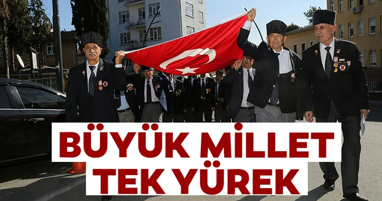 Büyük millet tek yürek