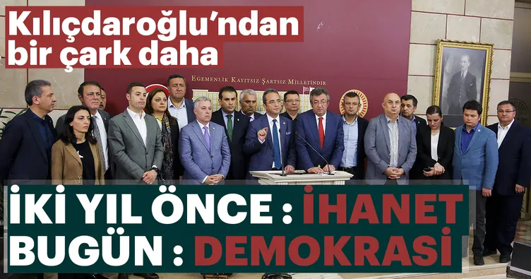 2 yıl önce:İhanet. Bugün: demokrasi