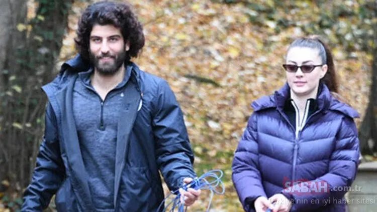 Güzel oyuncu Burcu Özberk ile sevgilisi Murat Kazancıoğlu böyle görüntülendi! Aşkı belgelendi!