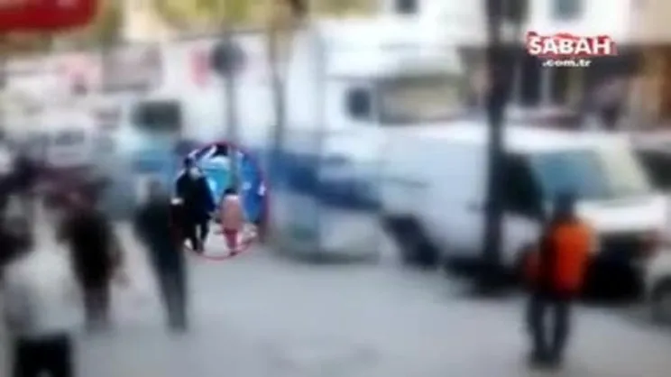 Küçük kız kör nokta kurbanı oldu | Video