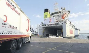 Türk Kızılay, Gazze’ye 2 bin 700 tonluk yardım götürecek