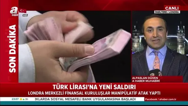 Londra merkezli finansal kuruluşların Türk lirasına saldırıları sürüyor | Video