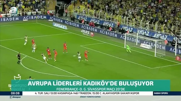 Fenerbahçe - Sivasspor Maçı | Jorge Jesus ilk 11'i belirledi | Video