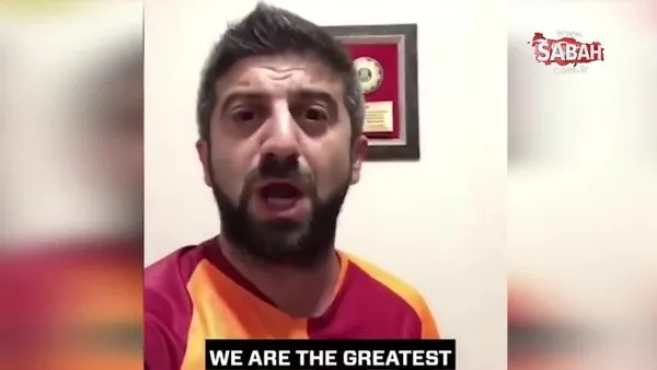 Galatasaraylı taraftarın Falcao'ya 'Çav Bella'lı daveti sosyal medyada olay oldu