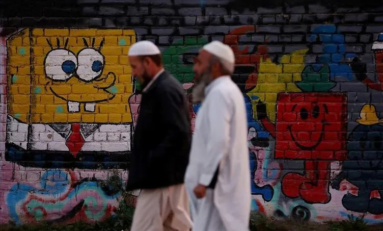 Pakistan’da grafiti sanatı
