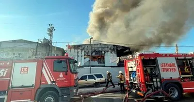 İstanbul Eyüpsultan’da fabrika yangını