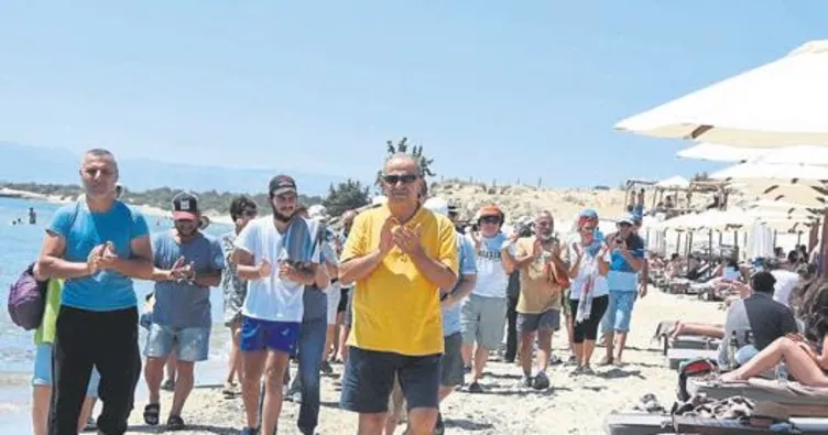 Azmak Koyu’nda ücretli plaj tepkisi