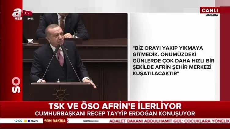 Cumhurbaşkanı Erdoğan: Osmanlı tokadını merak edenler batılı tarihçileri okusunlar