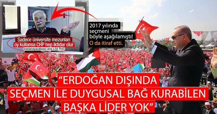 2017 yılında seçmeni böyle aşağılamıştı. O da itiraf etti