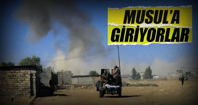 Irak ordusu Musul’a dayandı
