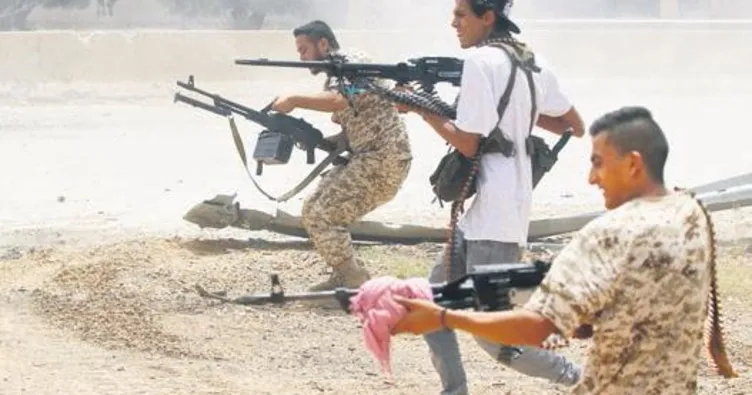 Libya’da UMH kuvvetleri Trablus Havalimanı’na girdi