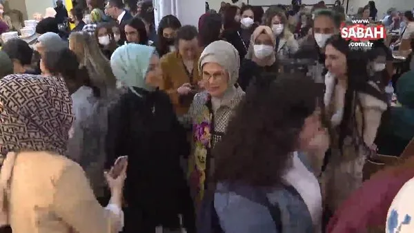 Emine Erdoğan iftarını KYK yurdunda kız öğrencilerle birlikte yaptı | Video