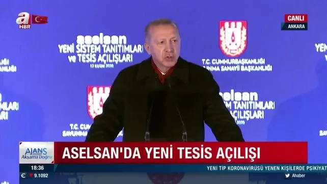 Başkan Erdoğan'dan Aselsan'ın yeni tesis açılışında önemli açıklamalar | Video