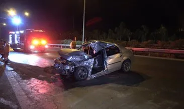 İzmir’de korkunç kaza! Otomobil kamyonete arkadan çarptı: 1 ölü 1 yaralı