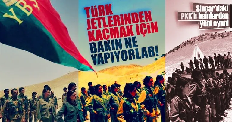 Sincar’daki PKK’lı hainlerden yeni oyun!